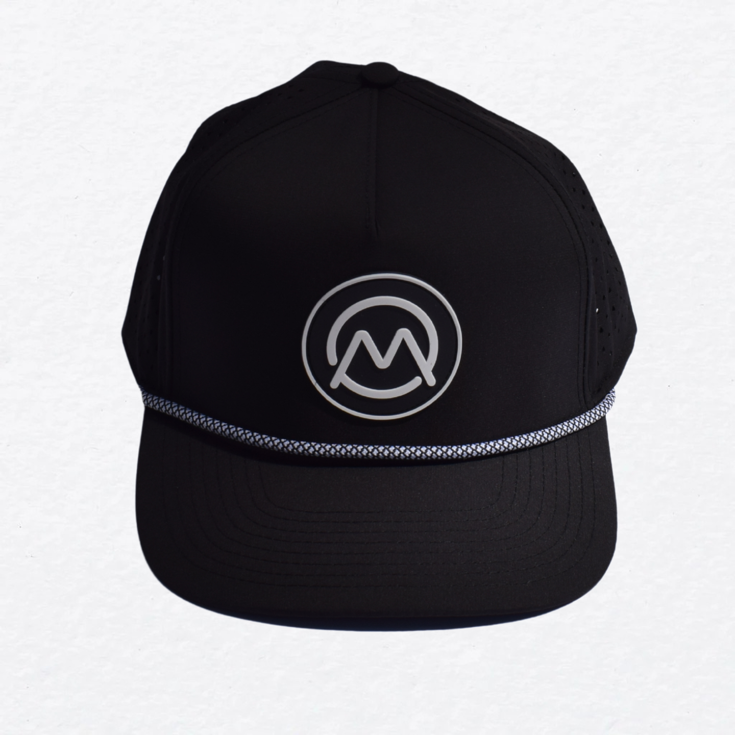Ornum Badge Snapback Cap - Black