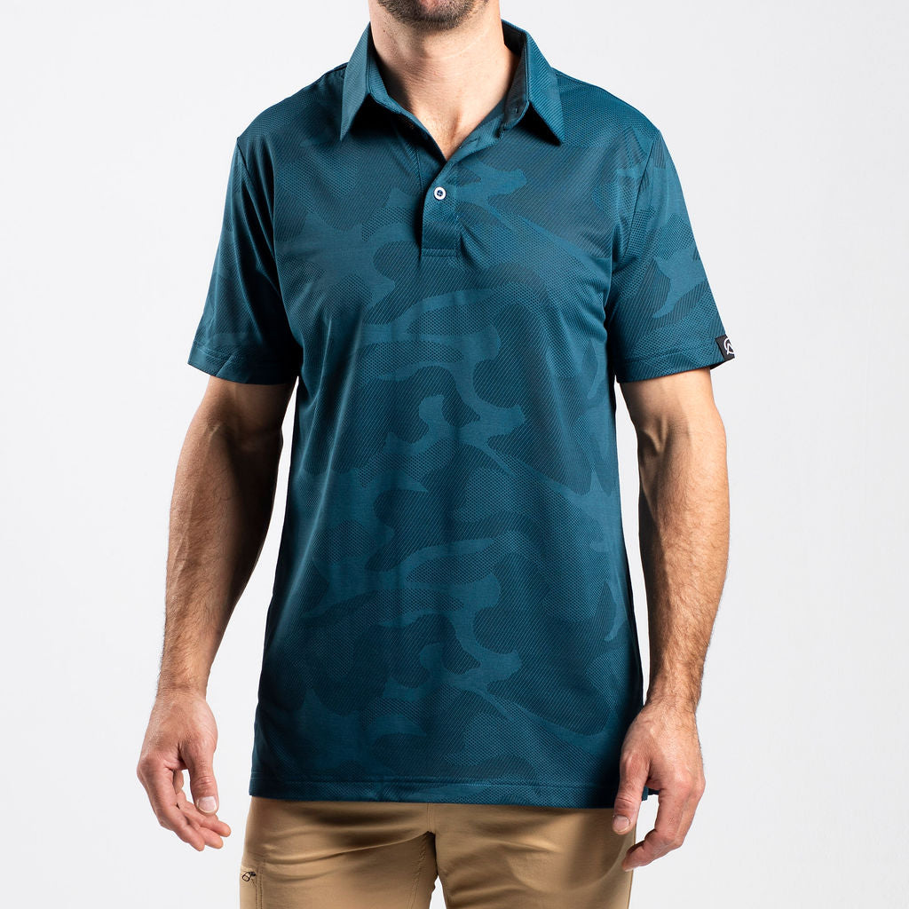 AeroFusion Golf Polo - Marine
