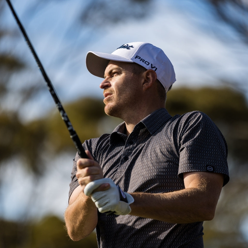 ClimateGrind Golf Polo - Bark