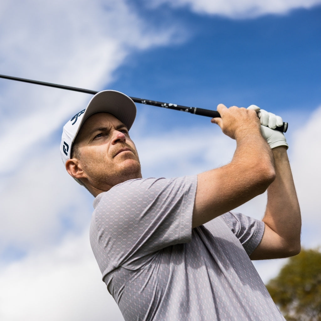 ClimateGrind Golf Polo - Overcast