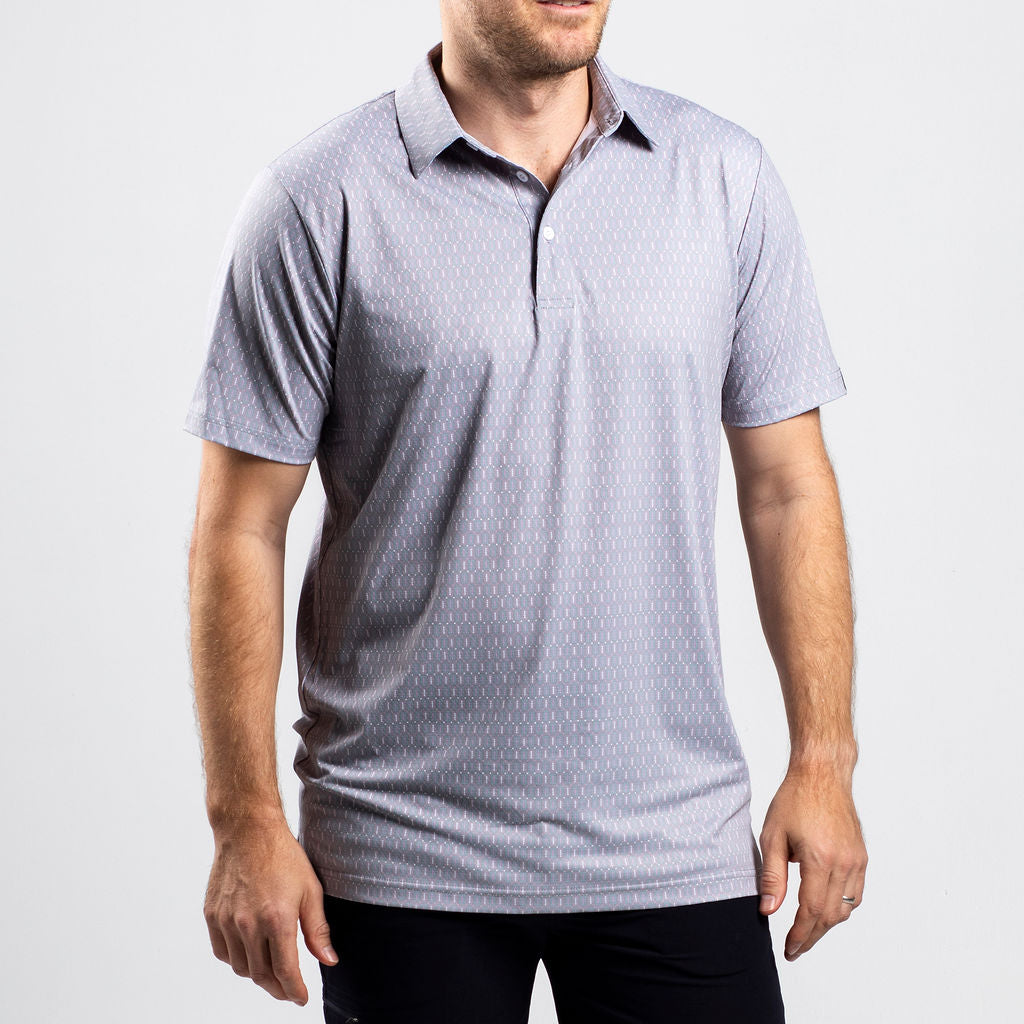 ClimateGrind Golf Polo - Overcast