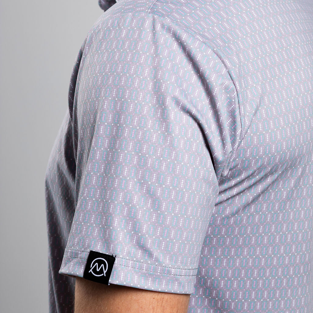ClimateGrind Golf Polo - Overcast