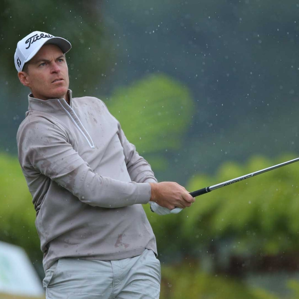 FlexDrive Quarter Zip Pullover - Mushroom