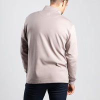 FlexDrive Quarter Zip Pullover - Mushroom
