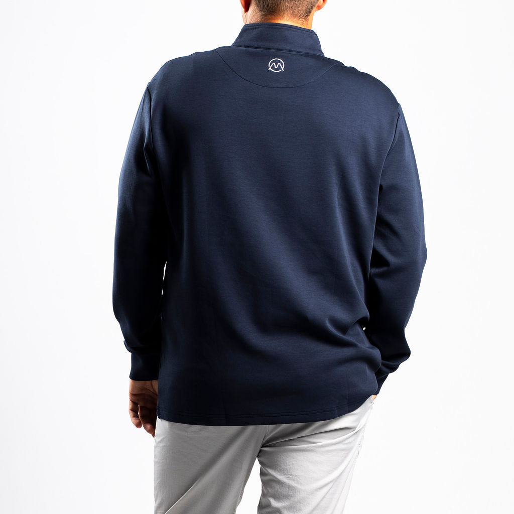 FlexDrive Quarter Zip Pullover - Navy