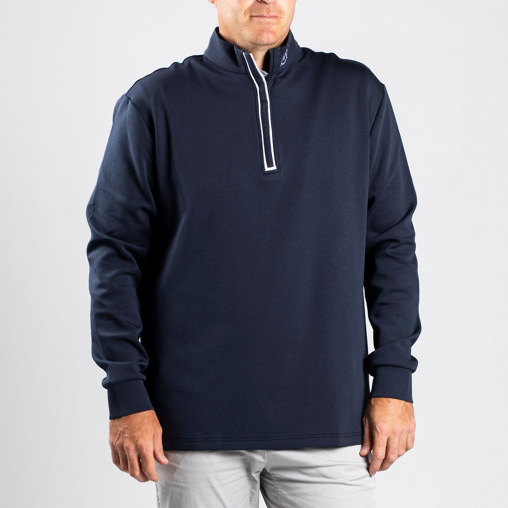 FlexDrive Quarter Zip Pullover - Navy