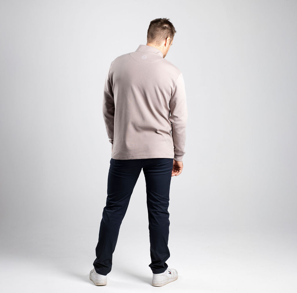 FlexDrive Quarter Zip Pullover - Mushroom