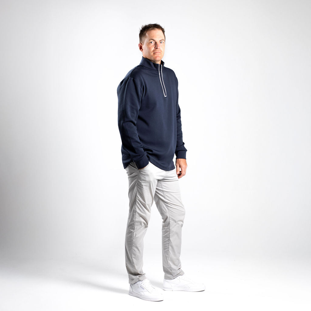 FlexDrive Quarter Zip Pullover - Navy