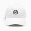 Ornum Badge Dad Cap - Black on White