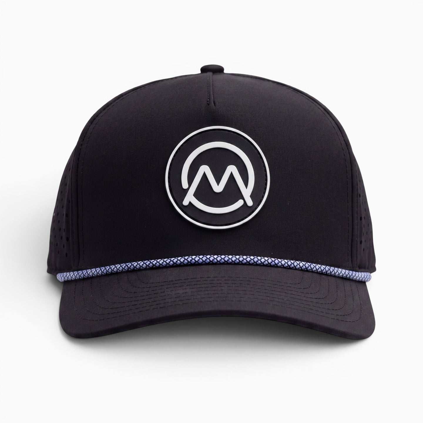 Ornum Badge Snapback Cap - Black