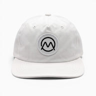 Ornum Badge Surf Cap - White