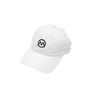 Ornum Badge Dad Cap - Black on White