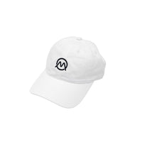 Ornum Badge Dad Cap - Black on White