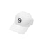 Ornum Badge Dad Cap - Black on White