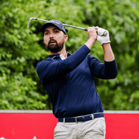 Solstice Long Sleeve Golf Polo - Navy