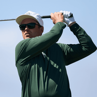 Solstice Long Sleeve Golf Polo - Forest Green