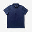 TourWeave Kids Golf Polo - Navy Maze