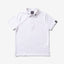 TourWeave Kids Golf Polo - White Maze