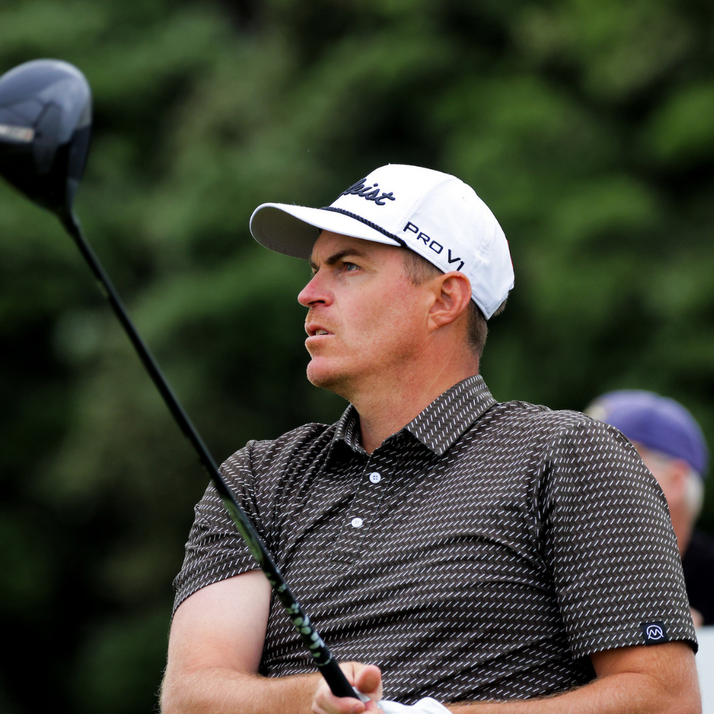 TourWeave Golf Polo - Olive Grain