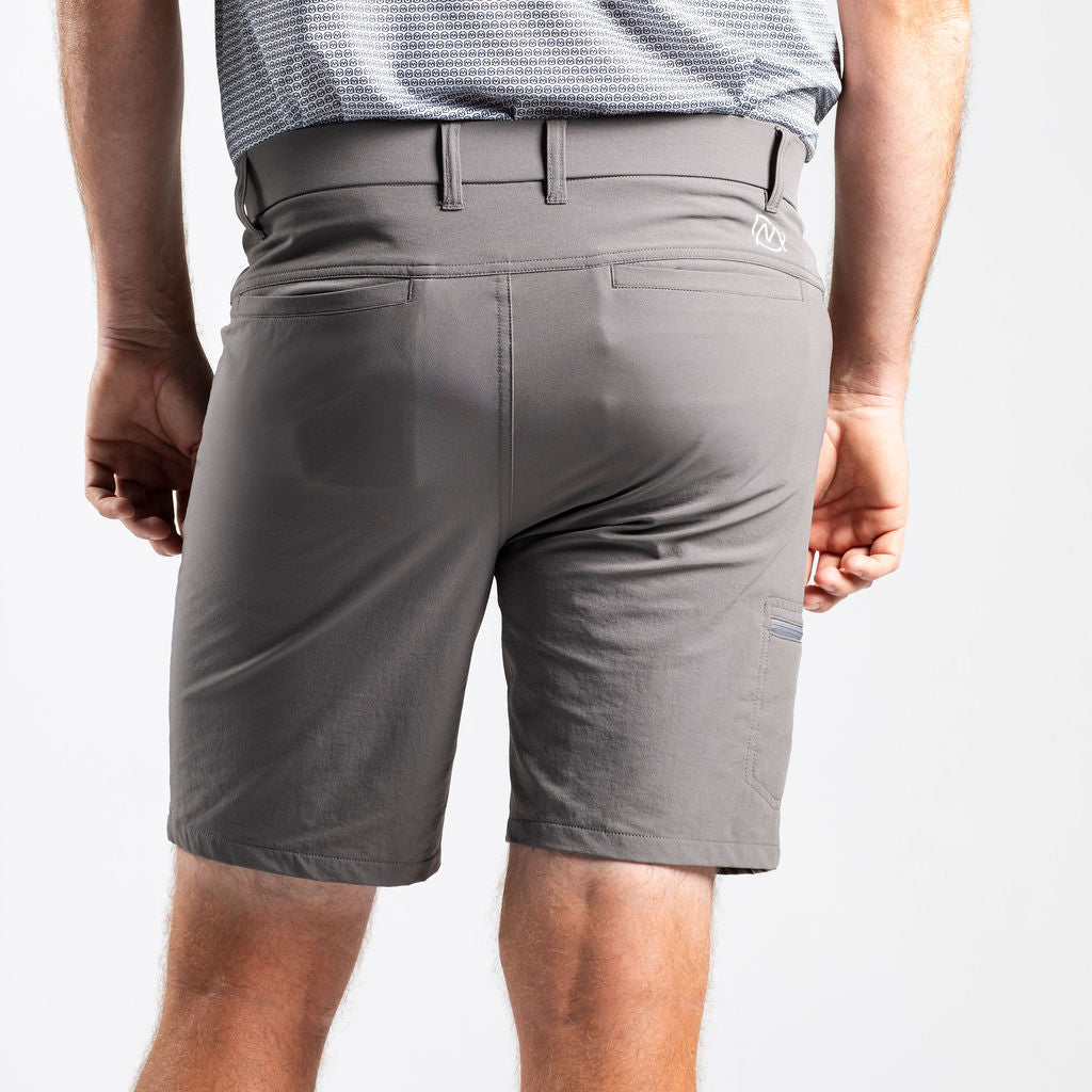 TourFlex Golf Shorts - Dark Grey
