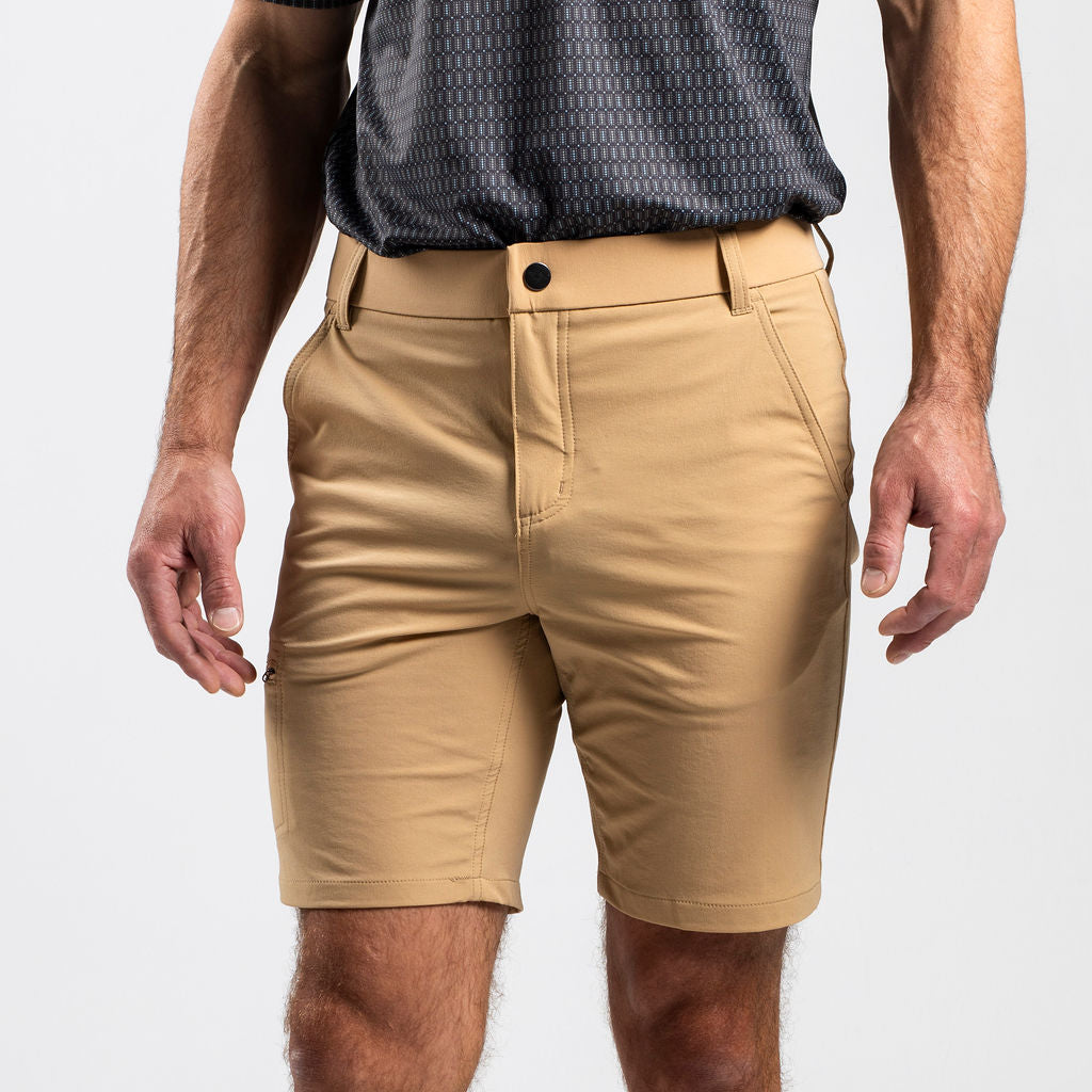 TourFlex Golf Shorts - Sand
