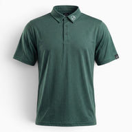 TourWeave Golf Polo - Green Maze