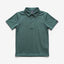 TourWeave Kids Golf Polo - Green Maze