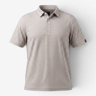 TourWeave Golf Polo - Stone Grain