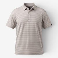 TourWeave Golf Polo - Stone Grain