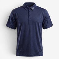 TourWeave Golf Polo - Navy Maze