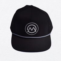 Ornum Badge Snapback Cap - Black