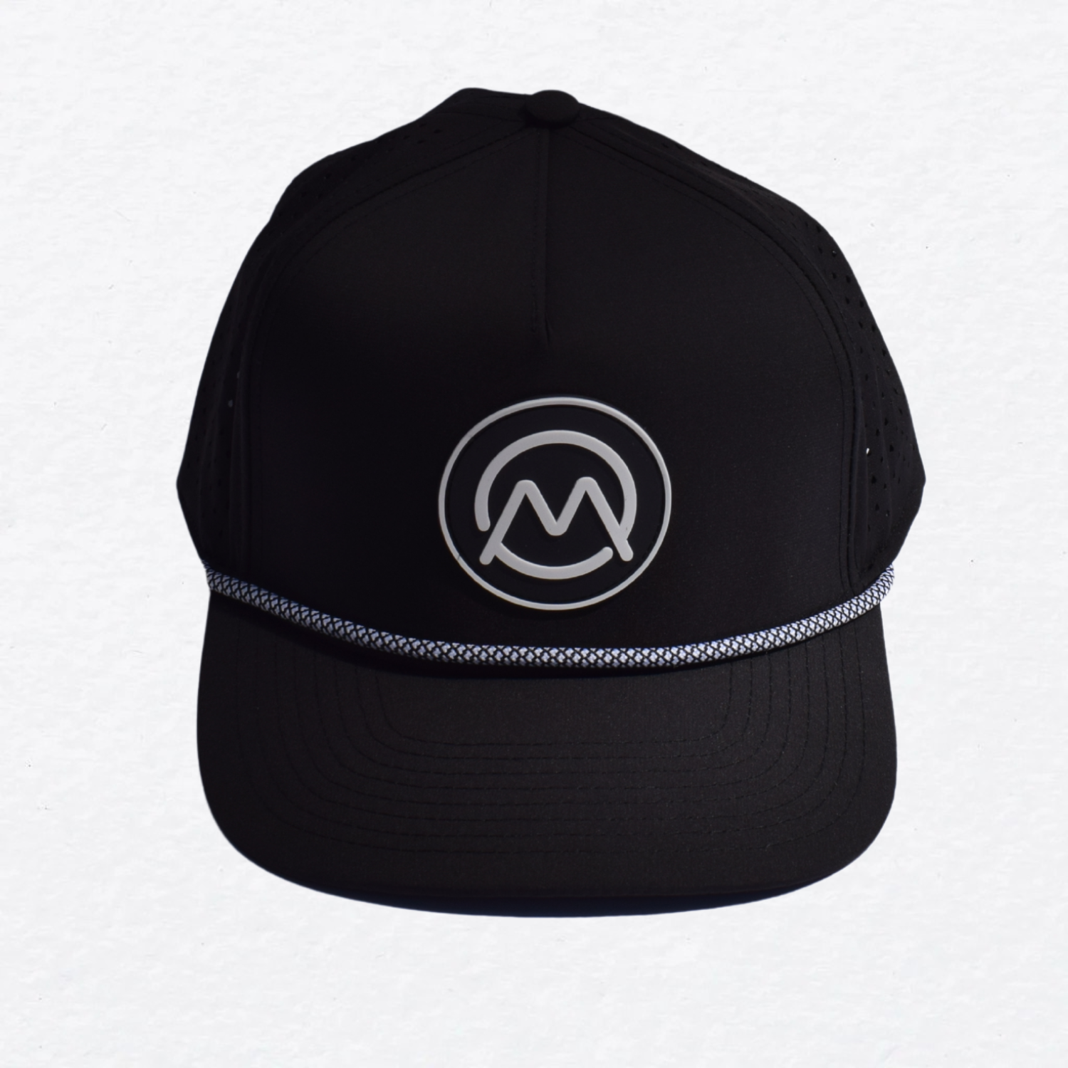 Ornum Badge Snapback Cap - Black