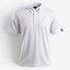 TourWeave Golf Polo - White Maze